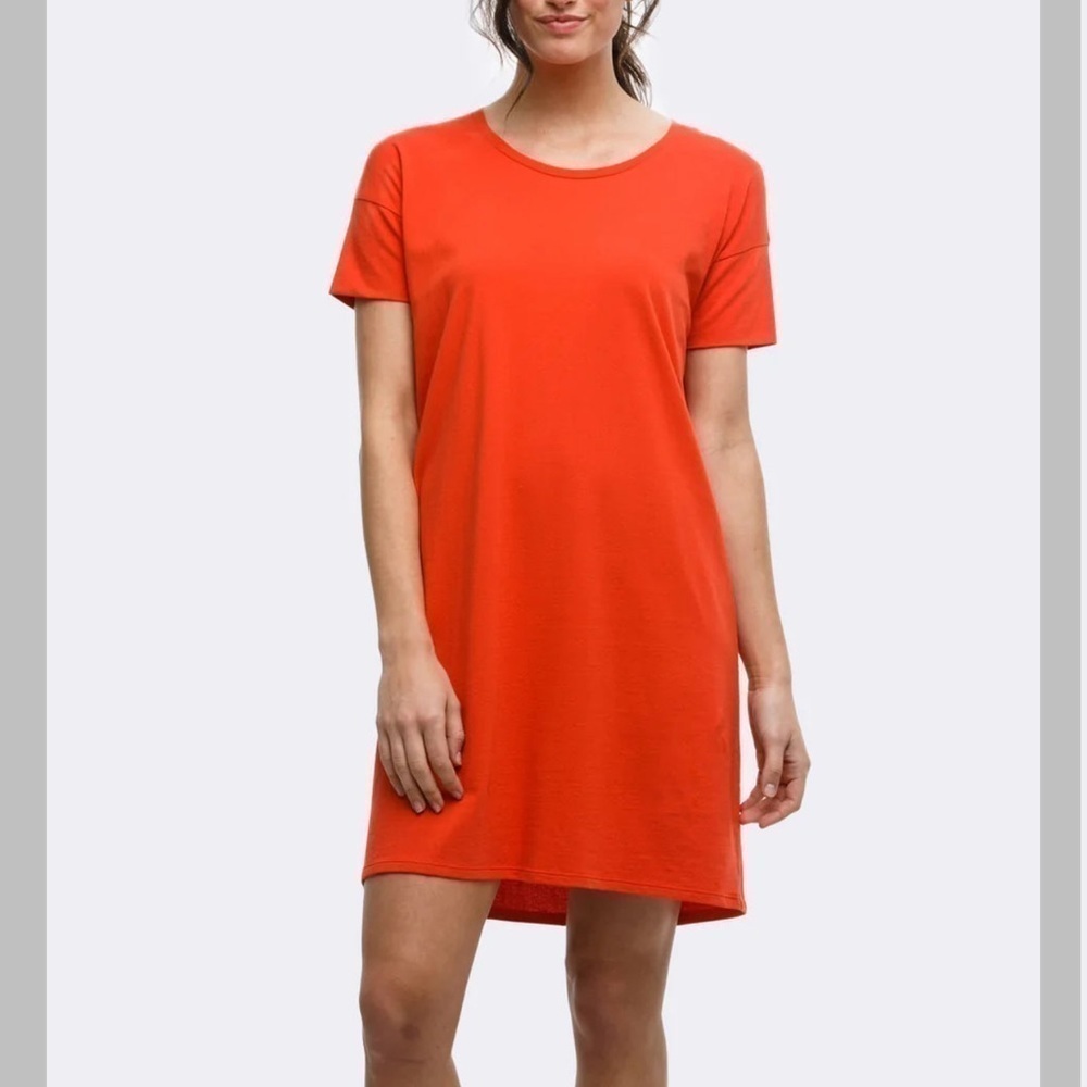 Able Magaly Tshirt Dress Paprika - XL